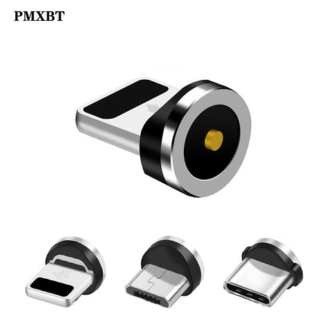 Round Metal Magnetic Cable plug Adapter
