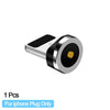 Round Metal Magnetic Cable plug Adapter