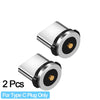 Round Metal Magnetic Cable plug Adapter
