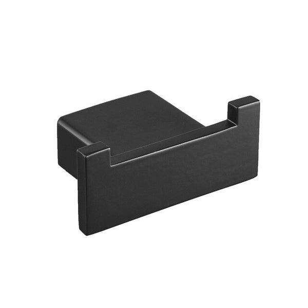 Black Robe Hook Towel Bar