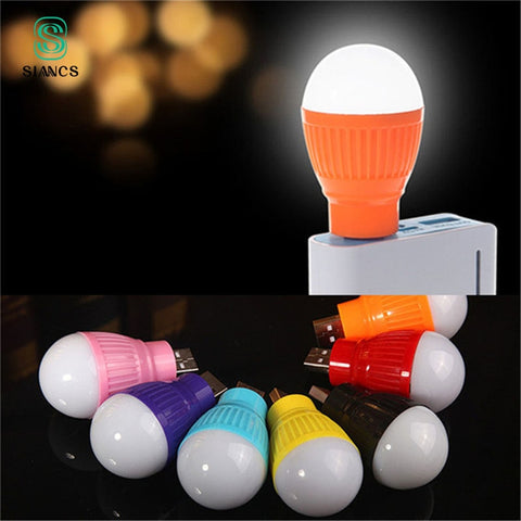 Mini Portable USB LED Light Lamp Bulb